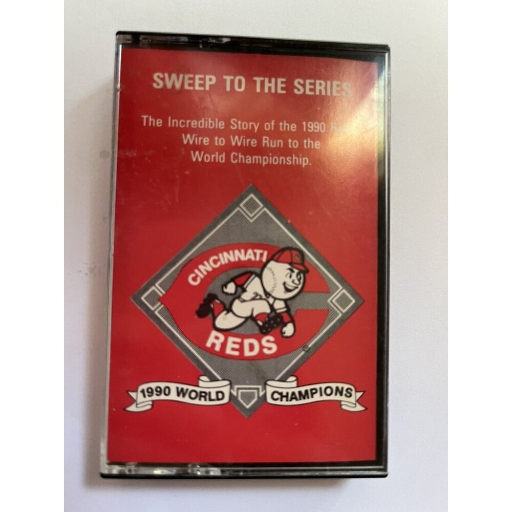 Cincinnati Reds Sweep To The Series 1990 World Champions Cassette 700 WLW Radio